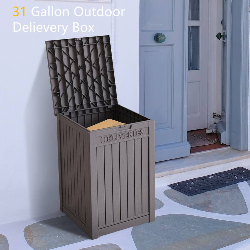 Momei Outdoor Lockable Waterproof Parcel & Storage Box