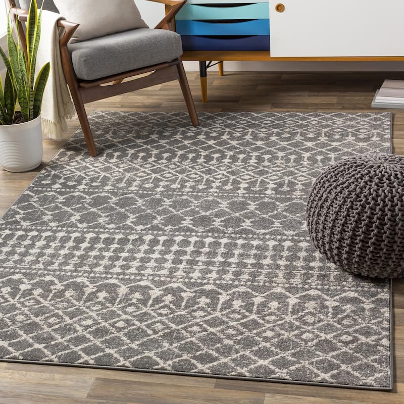 Livabliss Bohemian & Eclectic Chester Diamond Area Rug