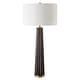 preview thumbnail 4 of 5, Uttermost Forage Dark Scalloped Table Lamp - 31.5" H X 15" W X 15" D