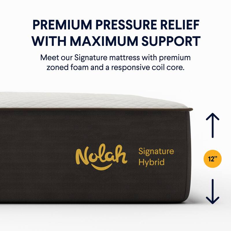 Nolah Signature Hybrid Mattress with Cooling Pillow Top