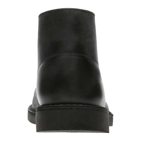 clarks bushacre black leather