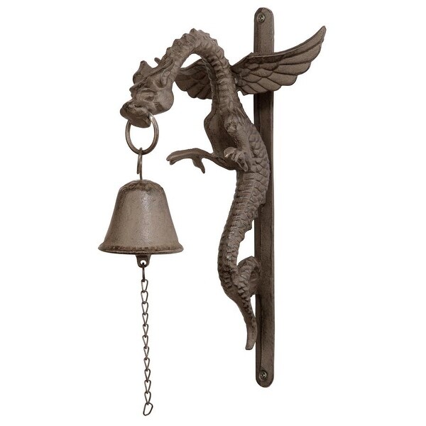 Design Toscano Florentine Dragon Gothic Iron Doorbell (Set of 2