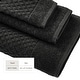 preview thumbnail 189 of 193, Linery & Co. Cotton Diamond Waffle Texture Bath Towels.