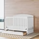 preview thumbnail 3 of 29, Graco Bellwood 5-in-1 Convertible Crib with Drawer - N/A