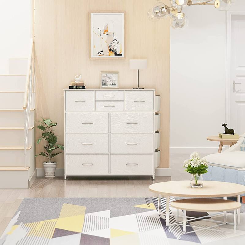 10 Drawer Dresser Closet Storage Tower Organizer Unit for Bedroom