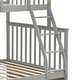 preview thumbnail 13 of 57, Twin over Twin House Bunk Bed With Shelves And Drawers