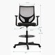 preview thumbnail 5 of 7, Home Office Chairs Ergonomic Desk Chair Mesh Drafting Chair with Adjustable Footring
