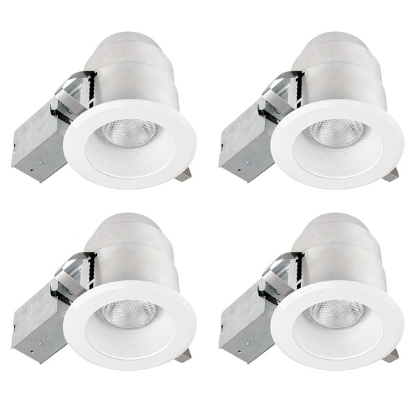 Globe Electric 91014 1 Light Recessed Lighting Kit 4 Pack Globe Electric 91014 1 Light Recessed Lighting Kit 4 Pack Includes Trim Housing