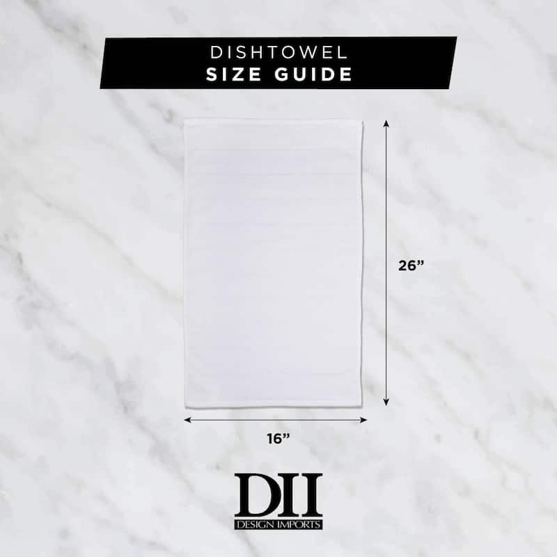 DII Luxury Chevron Bar Mops (Set of 4)