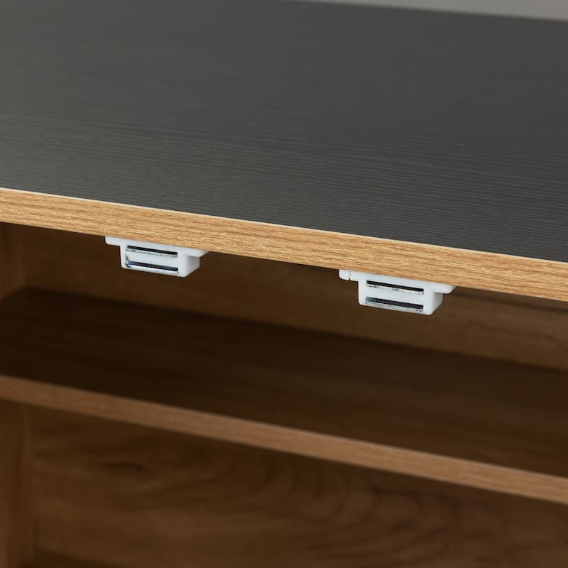 Wooden Cabinet Sideboard with Wine Racks