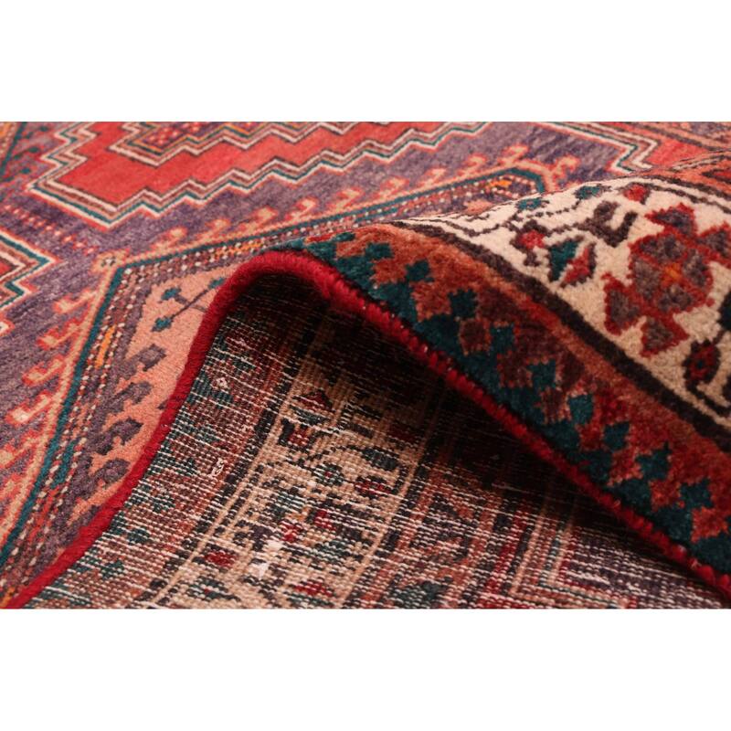 ECARPETGALLERY Hand-knotted Konya Anatolian Red Wool Rug - 3'7 x 11'6