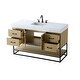 preview thumbnail 89 of 134, Lennox 48 - 60 Inch Single Bathroom Vanity