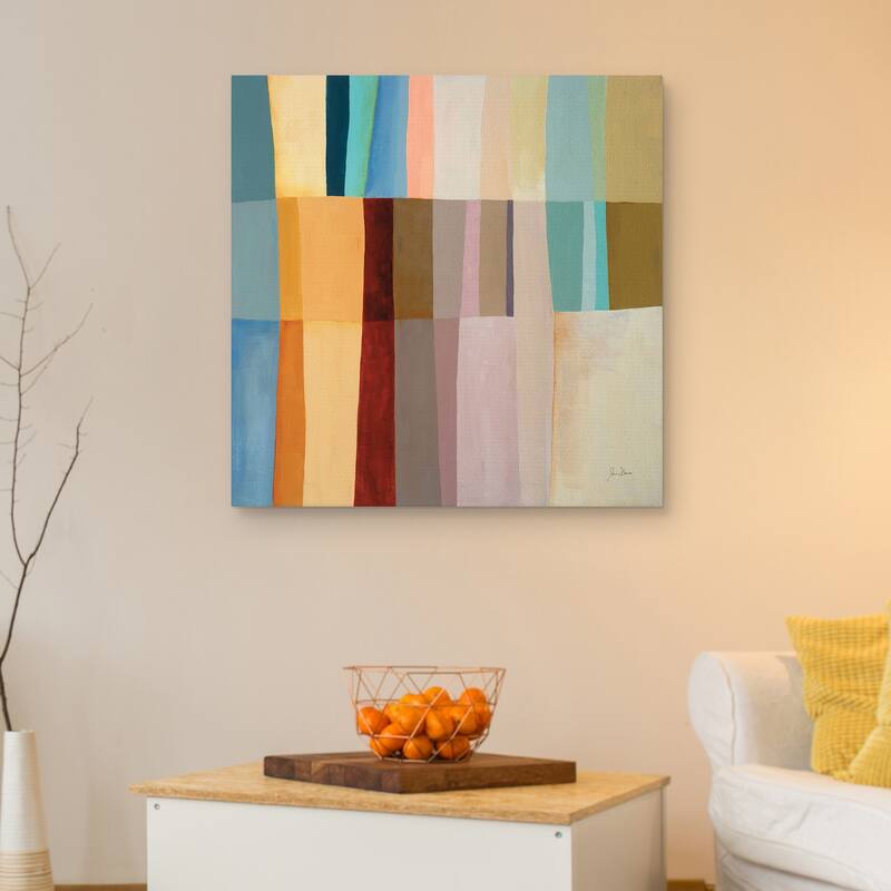 Stitched Together I by Jane Davies Canvas Art Print