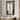 Farmhouse Barn Door Bathroom Vanity Wall Mirror with Solid Wood Frame