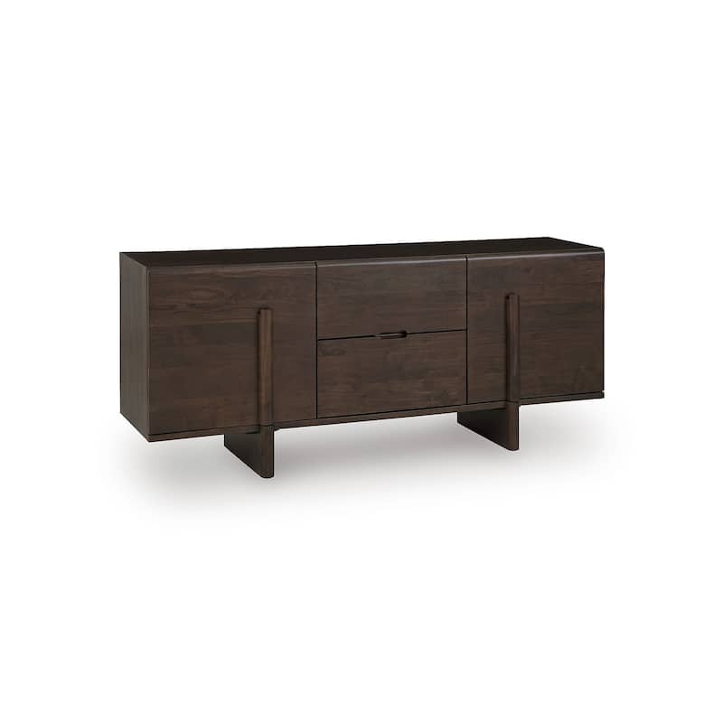 Signature Design by Ashley Kydler Brown Accent Cabinet - 63" W x 16.75" D x 28" H