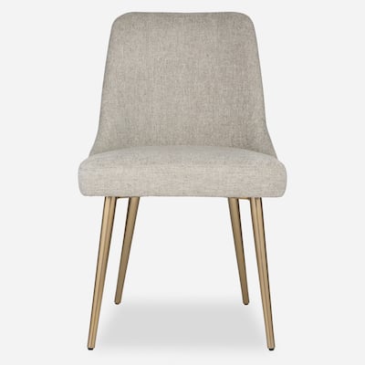Uttermost 23838 Bramwell 21" Wide Metal Framed Polyester Dining Chair