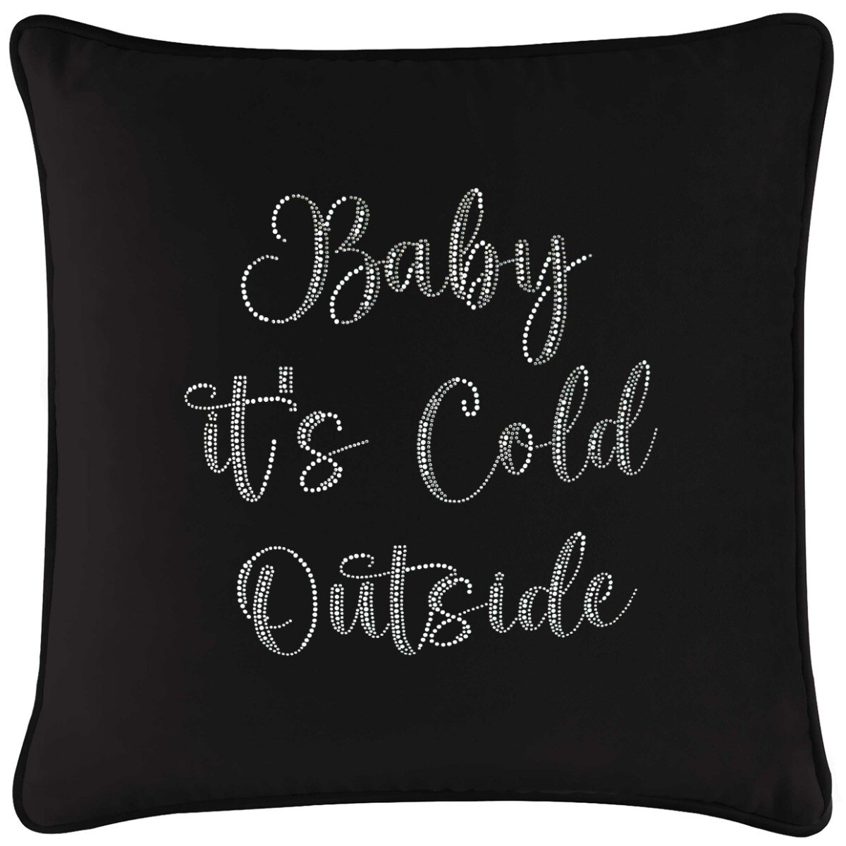 Baby it's cold outside throw pillow sale