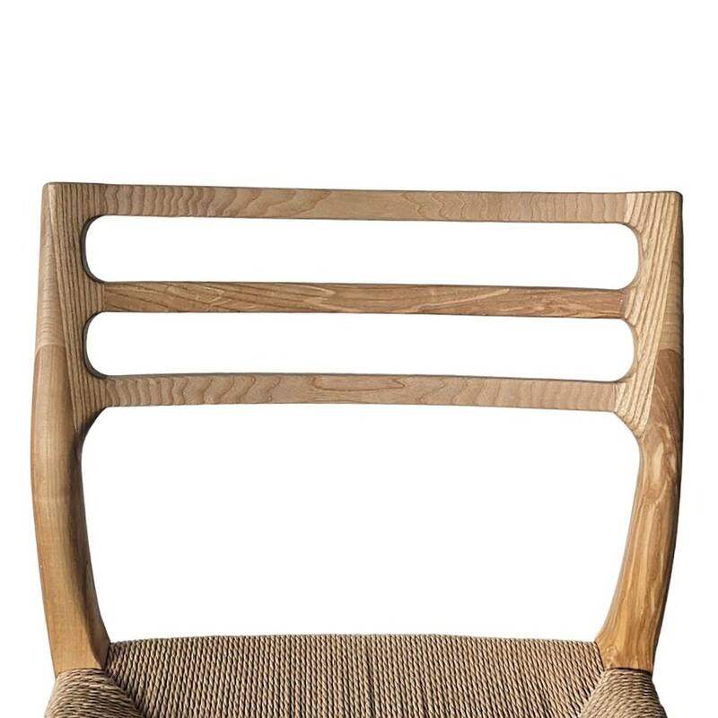 Oralie Ash Wood Dining Chair (Set of 2)