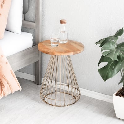MH London Melody End Table - 20" x 16" x 16"