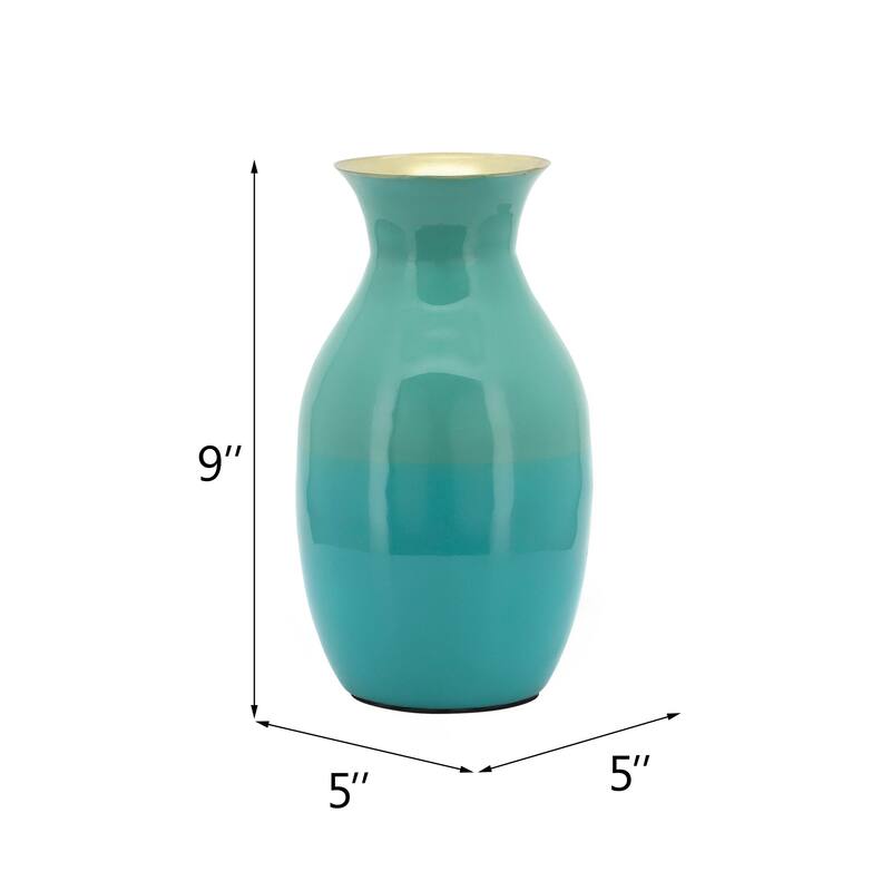 Sagebrook Home Metal Vessel Vase