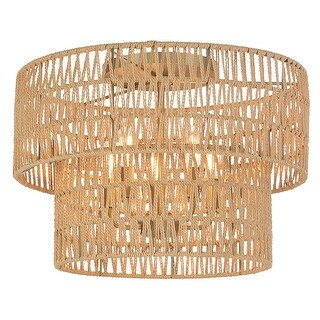 Minka Lavery 5043 Bungalow Heaven 5 Light 20" Wide Flush Mount with