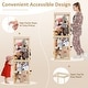 preview thumbnail 9 of 21, Gymax 300L Large Stuffed Animal Storage Space-saving Toy Storage