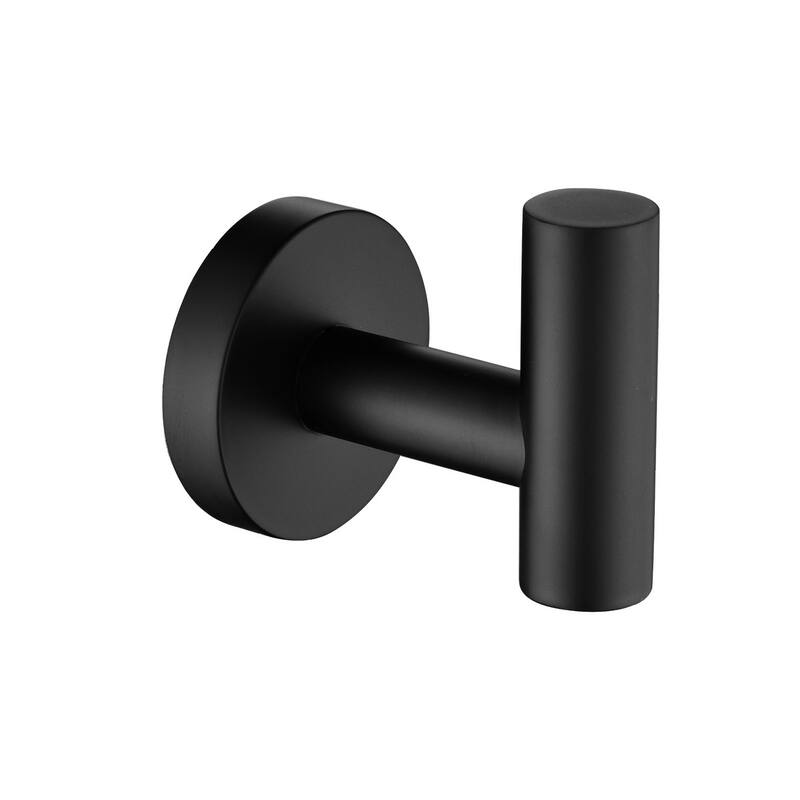 Topcraft 6-Piece Stainless Steel Wall Mounted Bathroom Hook Set, Bathroom Multi-Function Hook