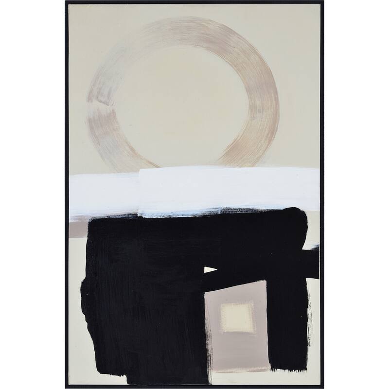 Renwil Telesto 24" Wide Canvas Art, Black