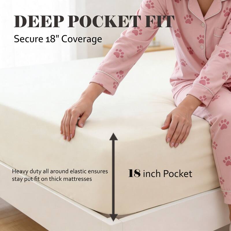 Superior Egyptian Cotton 650 TC Embroidered Deep Pocket Sheet Set