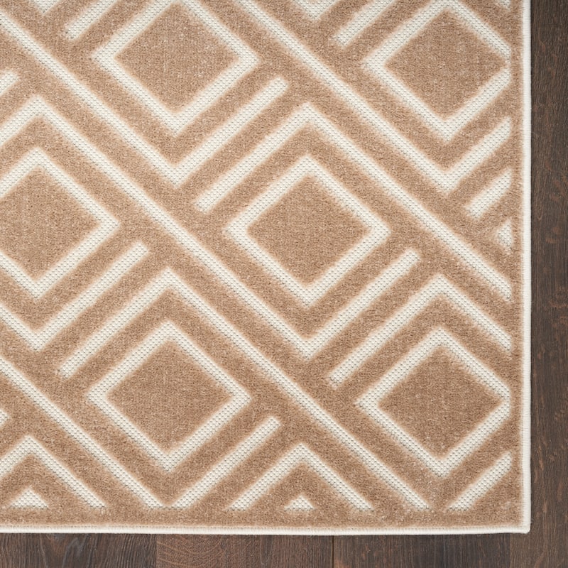Nourison Casual Indoor only Geometric Area Rug