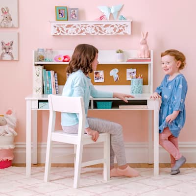 Martha Stewart Kid's Desk with Hutch and Chair