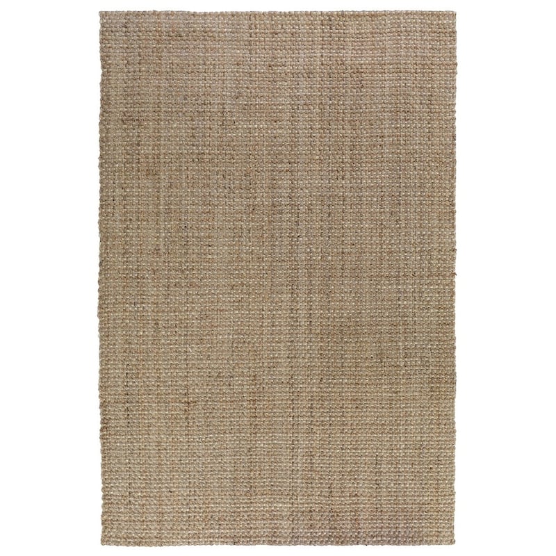 Savannah Handwoven Jute Area Rug by Kosas Home - 9'x12' - Natural/Ivory