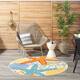 Nourison Aloha Coastal Beach Starfish Indoor/Outdoor Area Rug