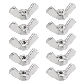 ASC 150pc Assorted Butterfly Wing Nut Set – Metric M5 To M8, 6 Sizes, KIT025