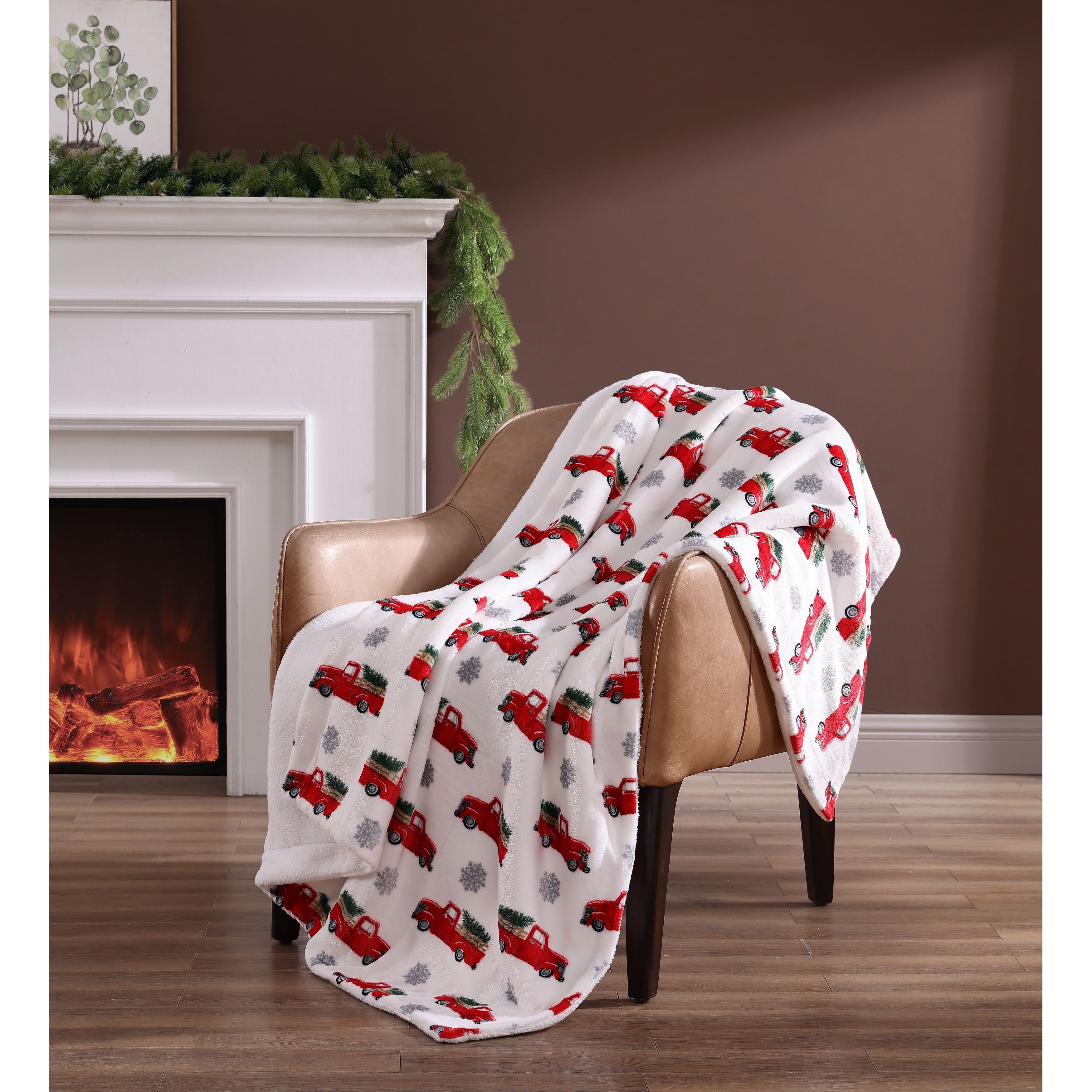 Red clearance truck blanket