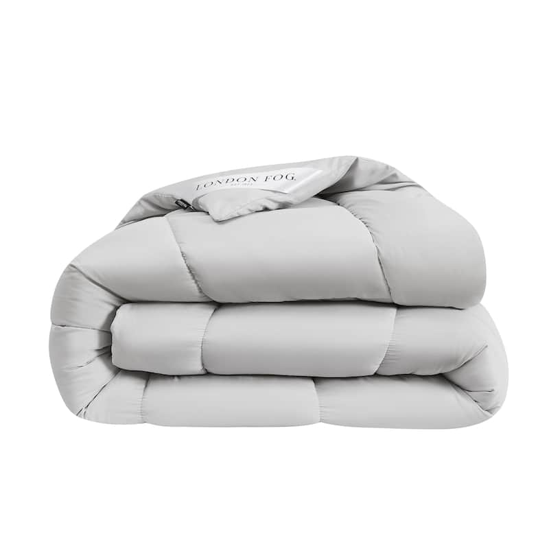 London Fog Ultra Soft Down Alternative Comforter - Grey - Twin