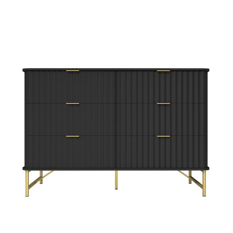 Clihome Modern MDF 6 - Drawer Accent Chest