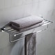 preview thumbnail 1 of 12, Kraus Ventus 25" Brass Towel Rack Chrome