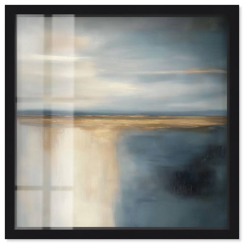 Coastal Dreams Shadowbox by Art Remedy - Black - 20" x 20"