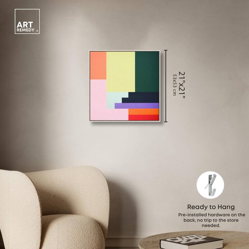 Rectilinear Rhapsody II Canvas by Art Remedy