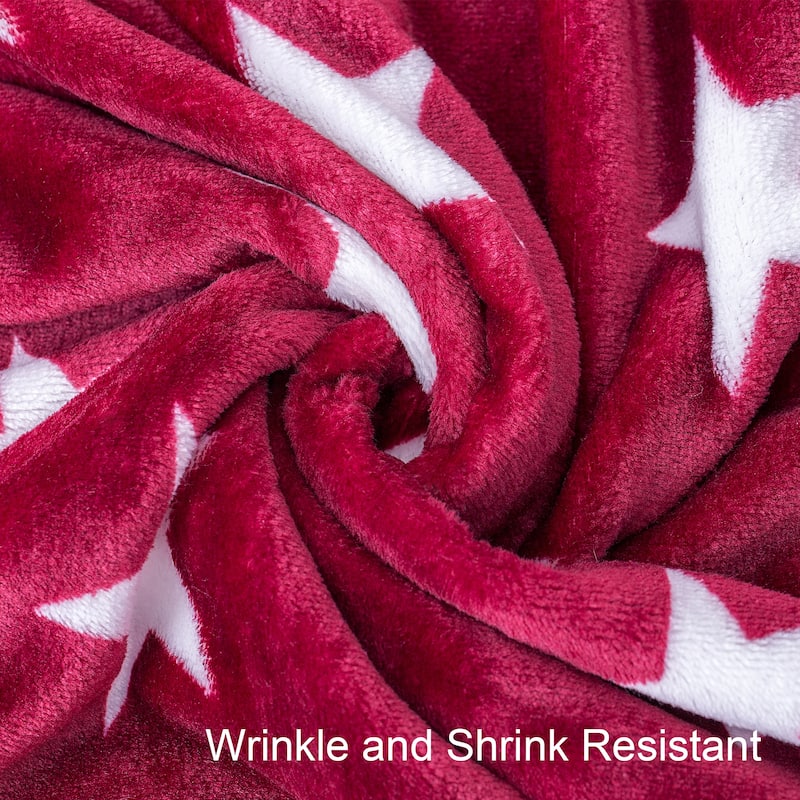 Soft Flannel Fleece Throw Blanket