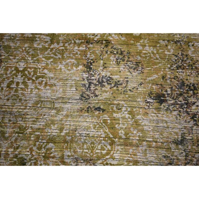 Contemporary Abstract Indian Area Rug Handmade Wool Carpet - 4'11"x 7'11"