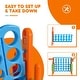 preview thumbnail 16 of 28, 2.5Ft 4-to-Score Giant Game Set - 33" x 13" x 30" (L x W x H)