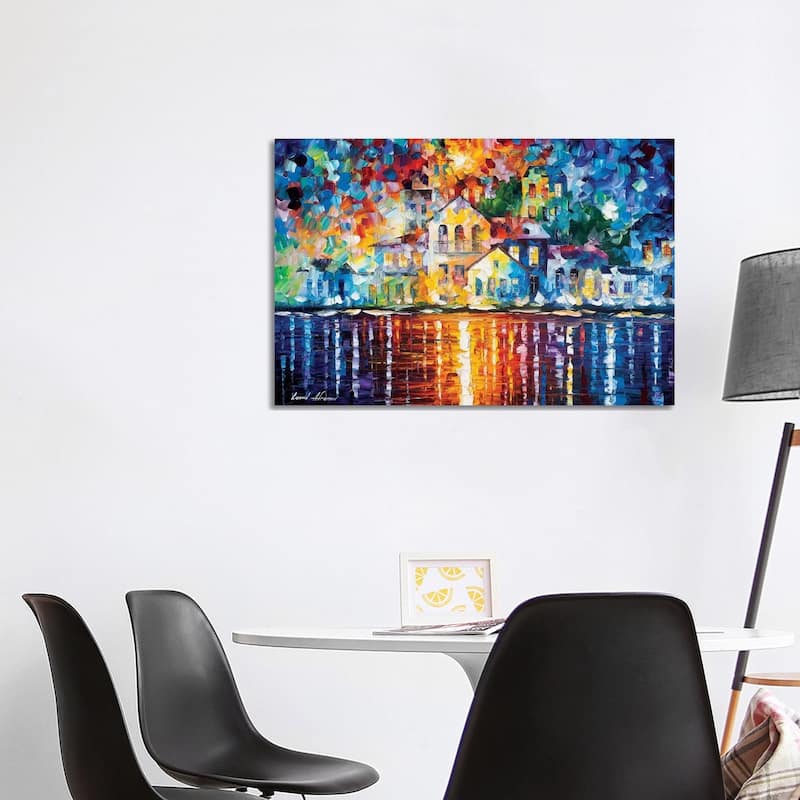 iCanvas "Sleepy Harbor" by Leonid Afremov Canvas Print - 26x40x1.5