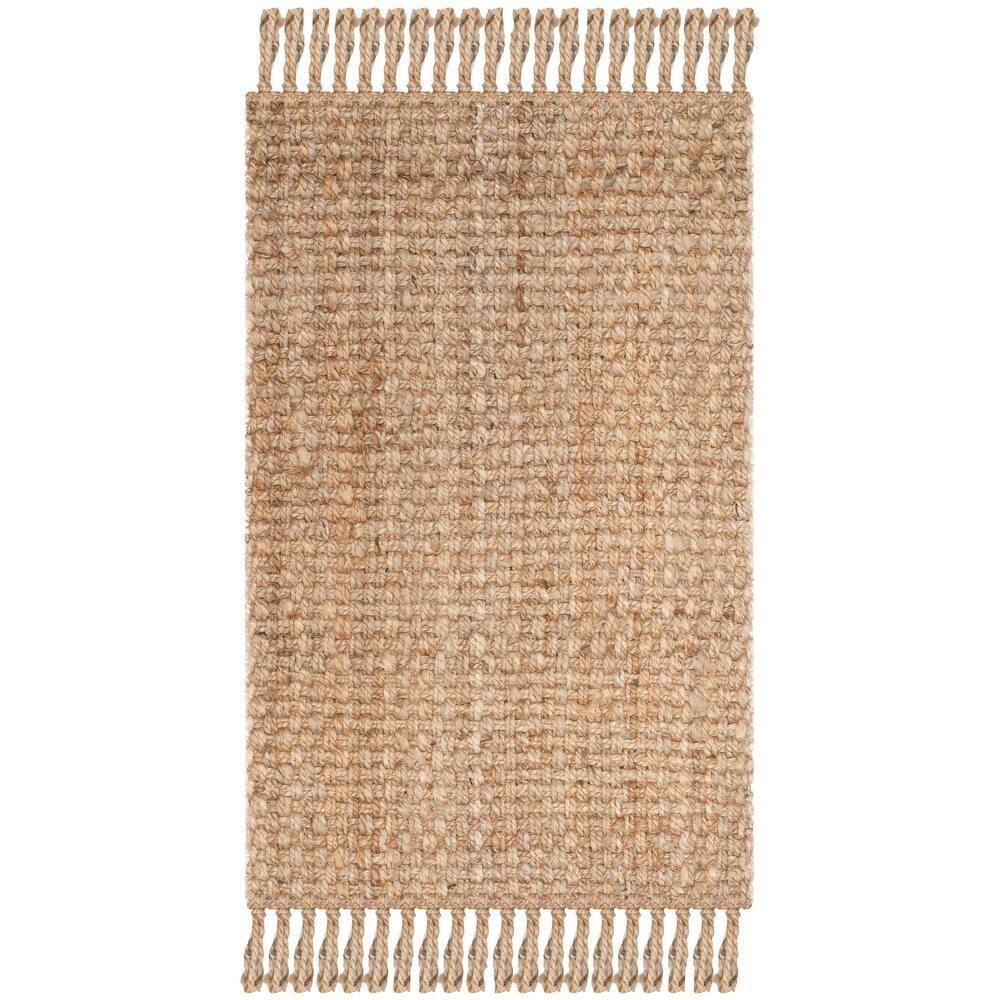 SAFAVIEH Handmade Natural Fiber Khloe Fringe Jute Rug