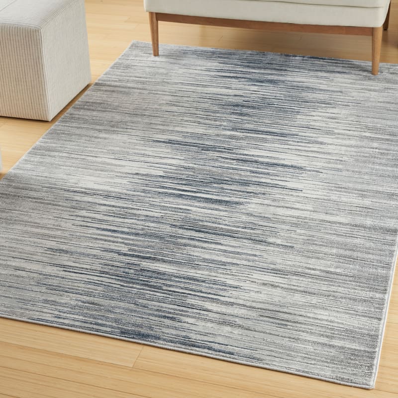 Nourison Home Texture Indoor only Cream / Ivory Abstract Area Rug