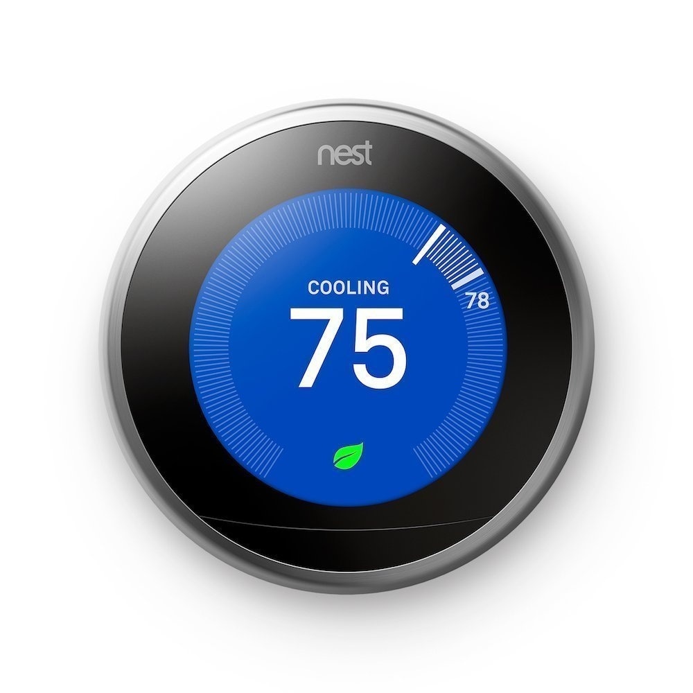 Nest (T3007ES) Learning Thermostat, Easy Temperature Control, Stainless Steel (Third Generation) Nest (T3007ES) Learning Thermostat, Easy Temperature Control, Stainless Steel (Third Generation)