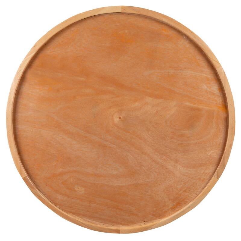 Round Butcher Block Style Table Top - Restaurant Table Top