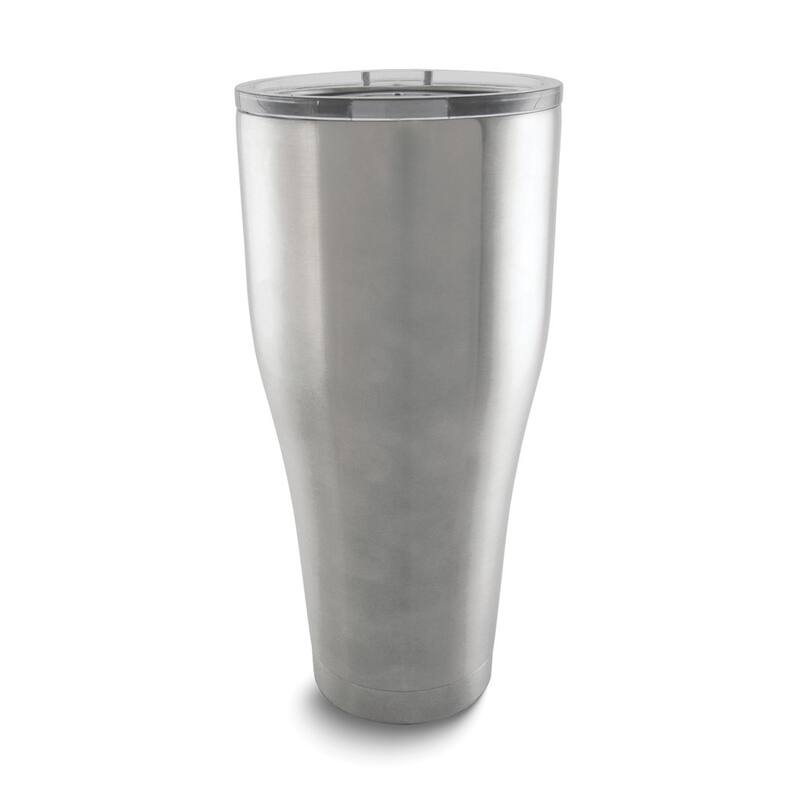 Curata Silver-Tone Jumbo 30 Ounce Copper Vacuum Insulated Tumbler