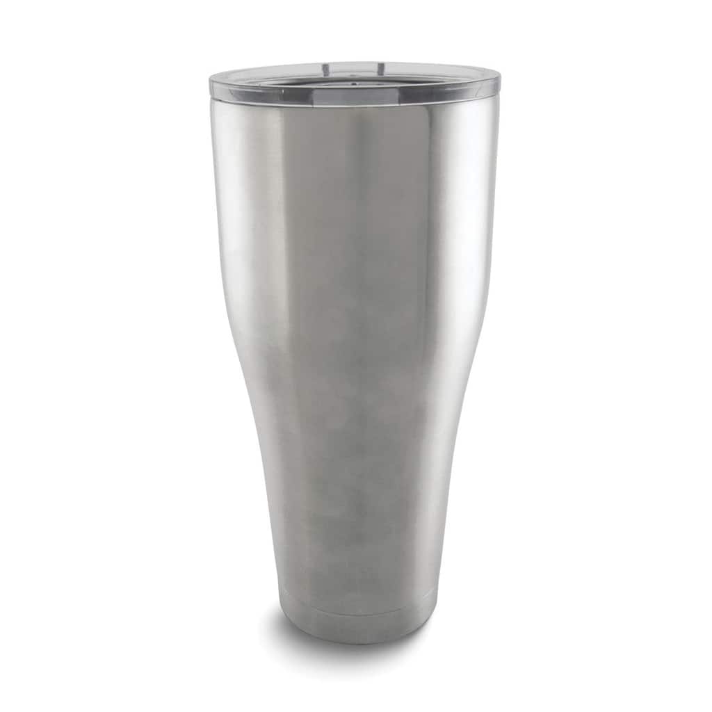 Curata Silver-Tone Jumbo 30 Ounce Copper Vacuum Insulated Tumbler